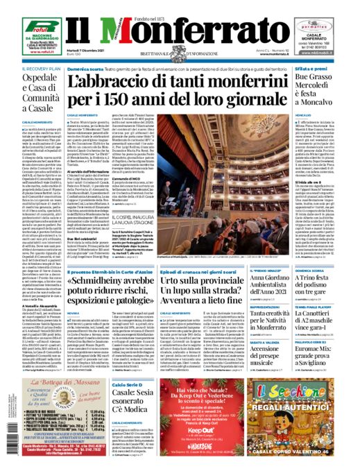 Il Monferrato - Edizione 92 del 07/12/2021